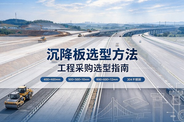 云南沉降板选择方法