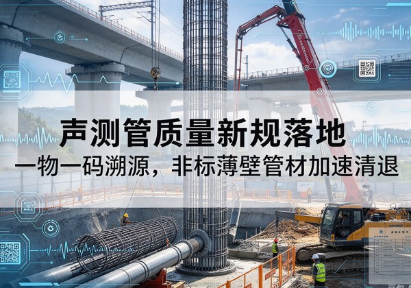 云南声测管质量新规落地，一物一码溯源，非标薄壁管材加速清退