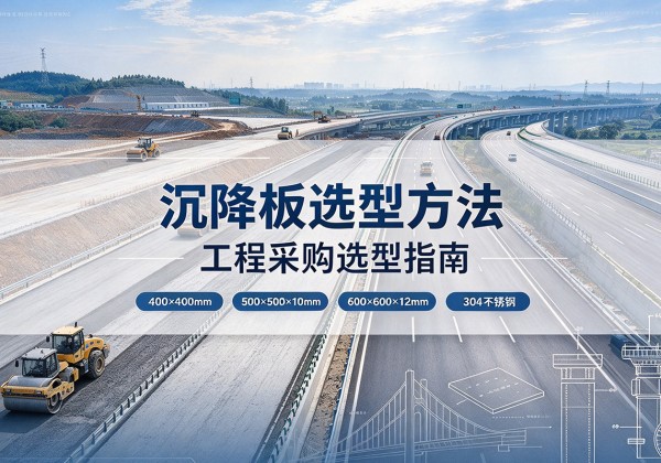 云南沉降板选择方法