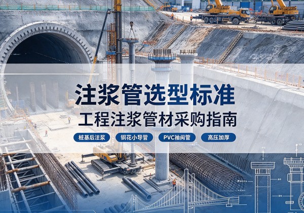 云南注浆管选型标准